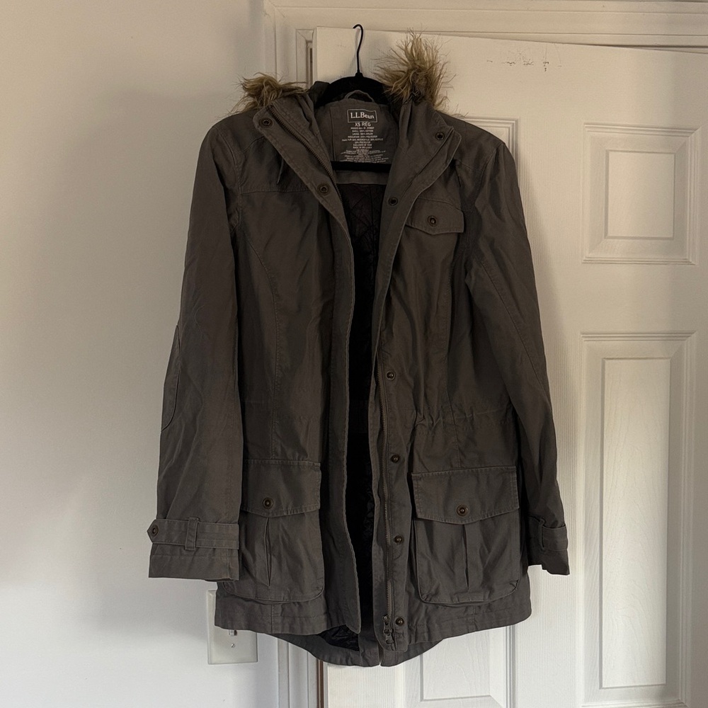 L.L. Bean Women's Utility Jacket - Gray